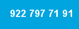 922 797 71 91 922 797 71 91